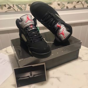 Air Jordan 5 Retro Black Metallic